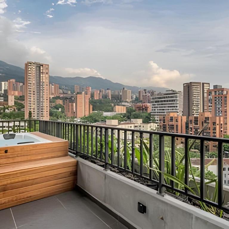 Morph 1602 - Luxury escape in Poblado/Jacuzzi/AC - Apartment - 17