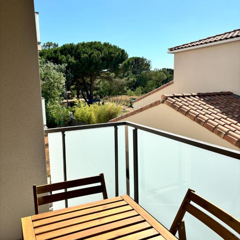 Very comfortable air-conditioned 2 rooms with direct beach access and a free parking - Appartement 1 Chambre - 10