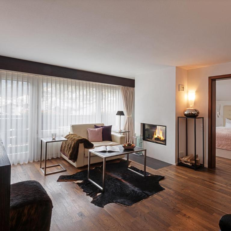 Le Mirabeau Resort & Spa - Luxussuite mit Blick auf das Matterhorn - 6