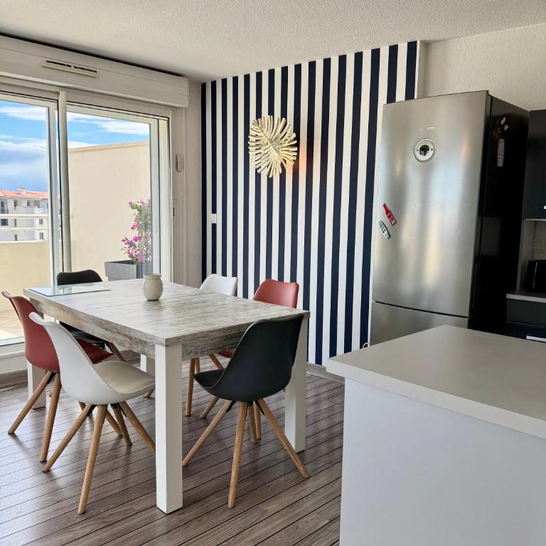 Bleu Prestige - Penthouse vue mer -Terrasse -Plage 100m -Cap d'Agde - Histoire de Clés - Appartement 3 Chambres - 19