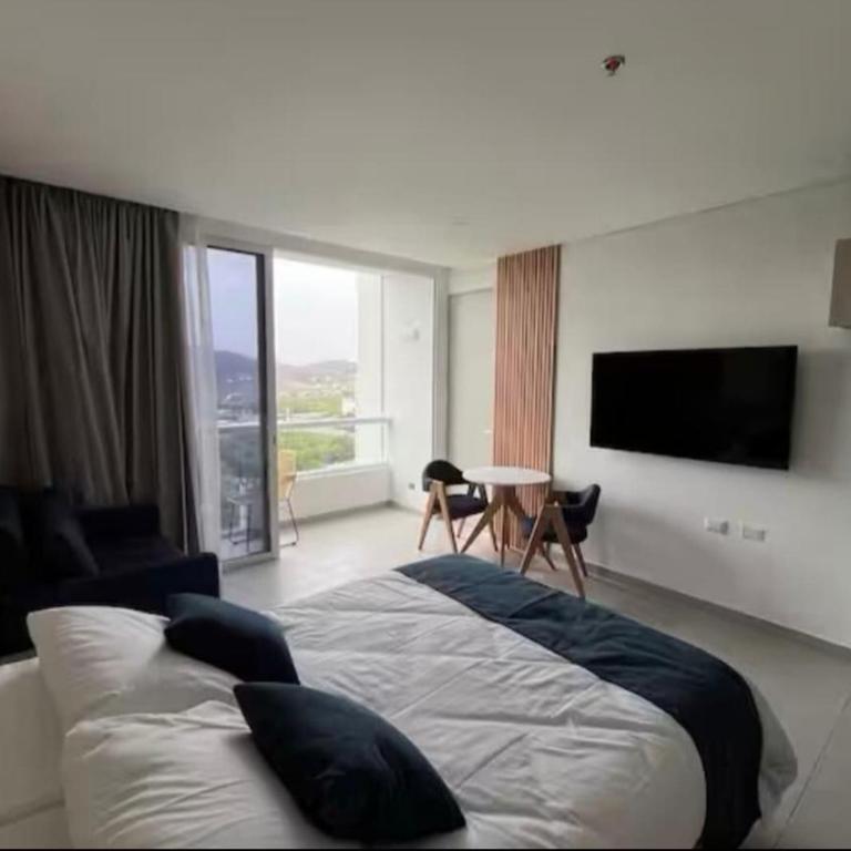 Apto estudio con hermosas piscinas y vista al mar - Apartamento Estudio con vistas al mar - 1