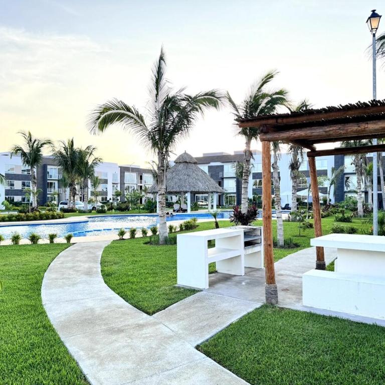 Departamento P B con Club de Playa Zona Diamante - Apartamento de 1 dormitorio - 27