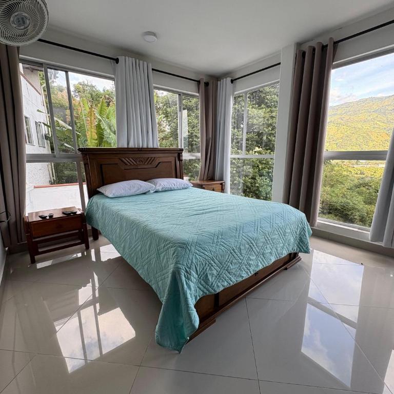 Casa campestre Casa Blanca - Habitación Doble - 5