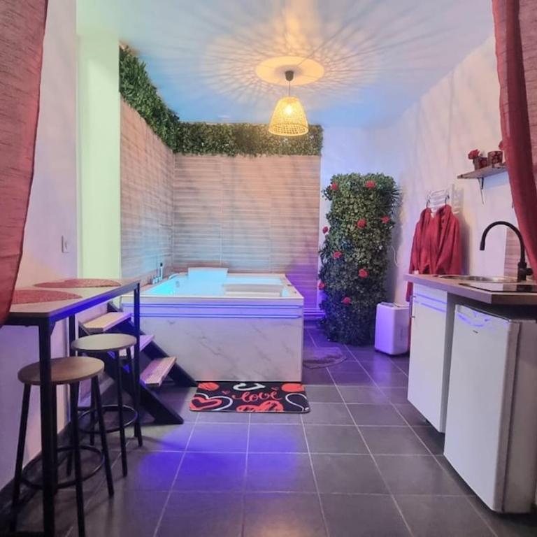 Le Havre d'évasion - Studio-Apartment mit Kingsize-Bett - 12
