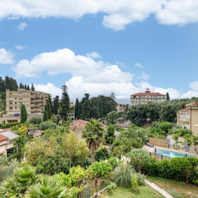Les Cypres Garavan - Apartment mit Balkon - 14