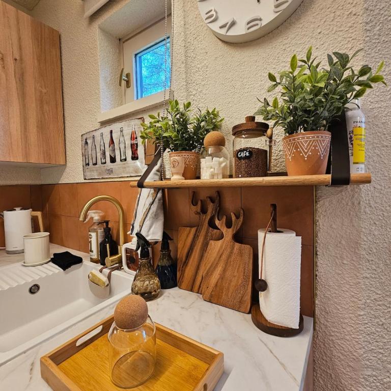 Studio 25m2 Vars, Chambeyron, Pied de Piste et Confort - Apartment mit 2 Schlafzimmern - 8