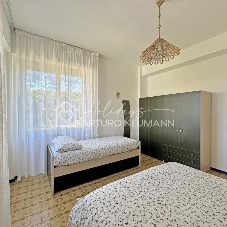 165 - RESIDENCE CONERO a Marcelli- Trilocale al 3 piano con ASCENSORE, 2 PISCINE, PARCO GIOCHI e 2 CAMPI DA TENNIS - CLIMATIZZATO, SPIAGGIA AL WHITE BEACH CLUB INCLUSA - Two-Bedroom Apartment - 6