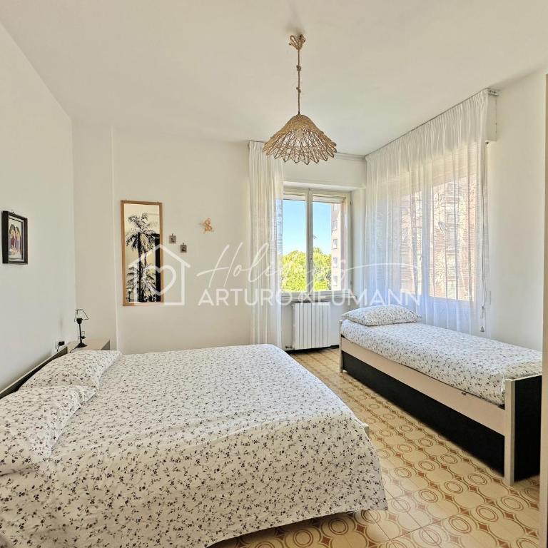 165 - RESIDENCE CONERO a Marcelli- Trilocale al 3 piano con ASCENSORE, 2 PISCINE, PARCO GIOCHI e 2 CAMPI DA TENNIS - CLIMATIZZATO, SPIAGGIA AL WHITE BEACH CLUB INCLUSA - Two-Bedroom Apartment - 8