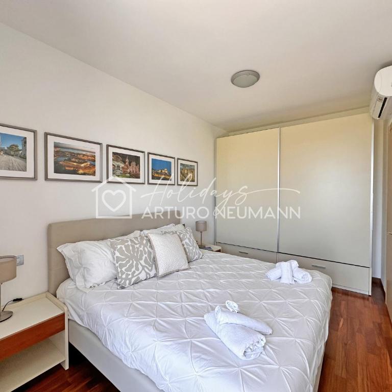 229 - Appartamento trilocale al primo piano con ampio terrazzo - al residence Adamo ed Eva con piscina e campo da calcetto, climatizzato - SPIAGGIA INCLUSA AL WHITE BEACH CLUB - Two-Bedroom Apartment - 7