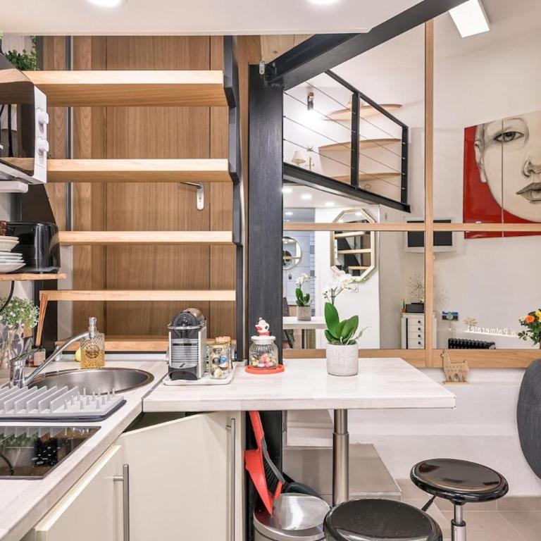Studio en suplex au phare de Biarritz - Appartamento con 1 Camera da Letto - 4