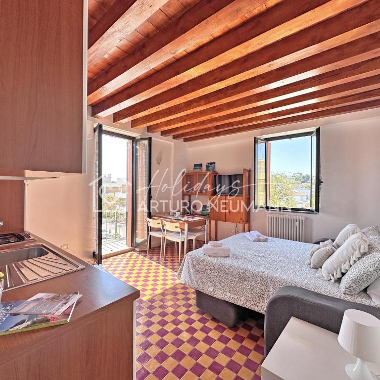 723 - Appartamento monolocale a Marcelli in centro con vista mare - SPIAGGIA INCLUSA - Appartamento con 2 Camere da Letto - 4