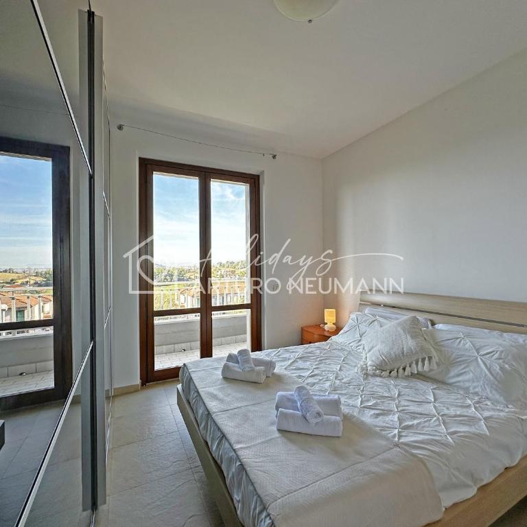 228 - Appartamento bilocale al primo piano con terrazzo vista mare- CLIMATIZZATO, SPIAGGIA INCLUSA - One-Bedroom Apartment - 6