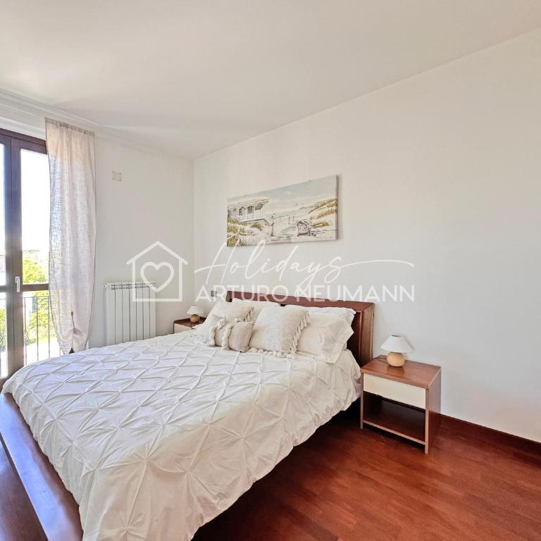 162 - Trilocale climatizzato al primo piano con terrazzo al Residence Adamo ed Eva, piscina - SPIAGGIA AL WHITE BEACH CLUB INCLUSA - Appartamento Standard con 2 Camere da Letto - 5