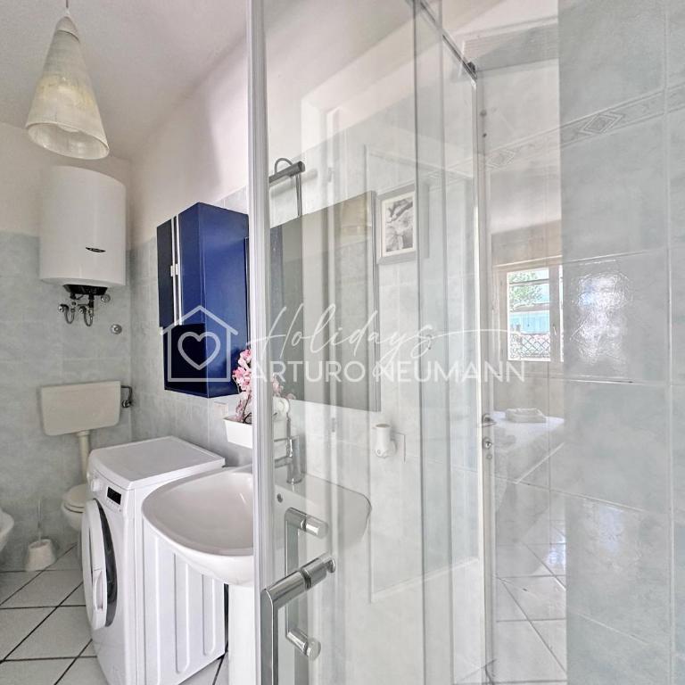 128 - Bilocale a Marcelli al Villaggio Rosa con portico e giardino, climatizzato - SPIAGGIA INCLUSA AL WHITE BEACH CLUB - Appartamento con 1 Camera da Letto - 8
