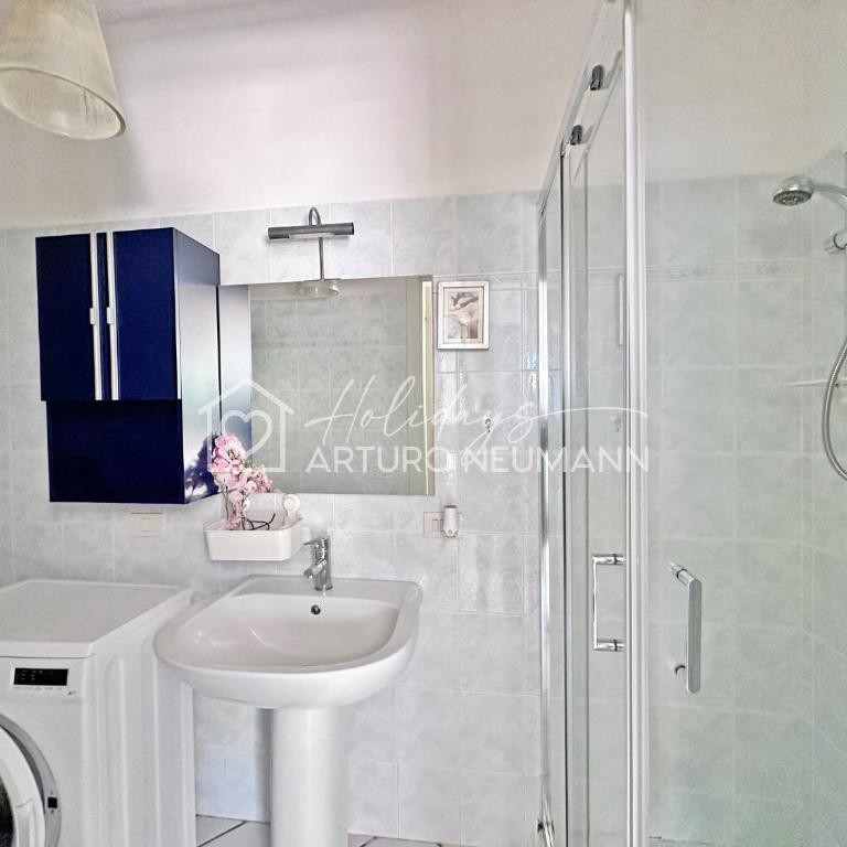 128 - Bilocale a Marcelli al Villaggio Rosa con portico e giardino, climatizzato - SPIAGGIA INCLUSA AL WHITE BEACH CLUB - Appartamento con 1 Camera da Letto - 9