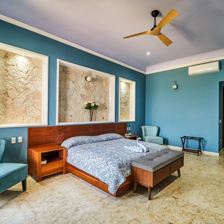 Exclusive Retreat at Hacienda Tankah Luxury 7 Bedroom Oceanfront Villa with Infinity Pool and Full Staff Included In Tulum - Villa con piscina privada - 39
