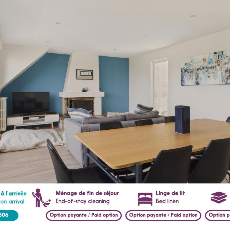 180m de la plage appartement 4 adultes - 4 enfants - Appartement - 3
