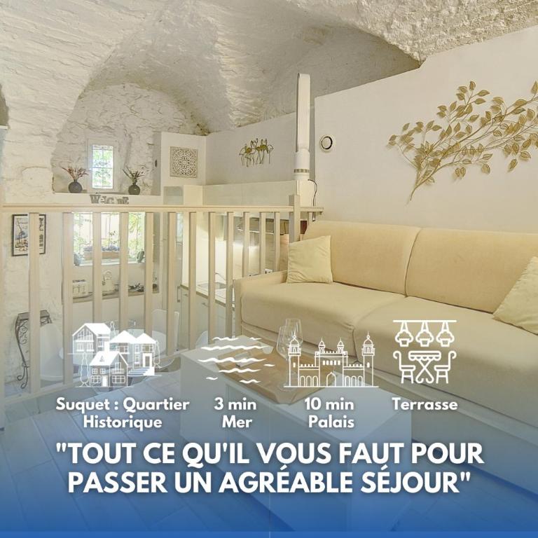 Sandra - Atypical and Charming - Suquet - VCA - Studio avec Terrasse - 1