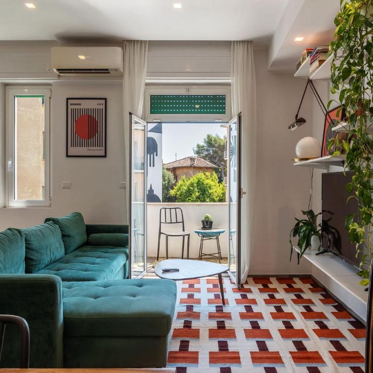 GuestHost - Colorful Apt in Vintage-Modern Style - Appartamento con 2 Camere da Letto - 12