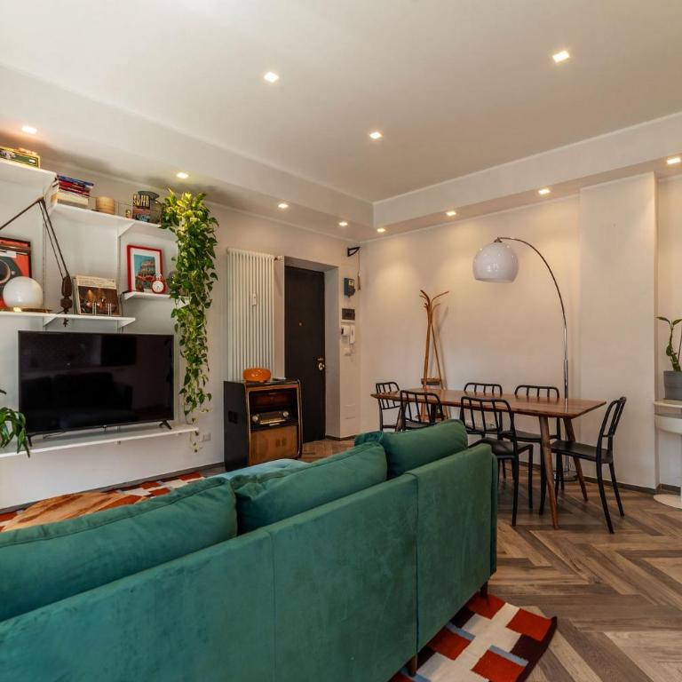 GuestHost - Colorful Apt in Vintage-Modern Style - Appartamento con 2 Camere da Letto - 10