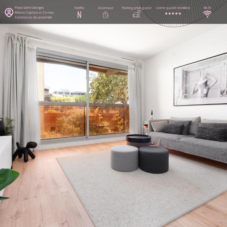 Central Perk Parking Hypercentre - Appartamento con 1 Camera da Letto - 1