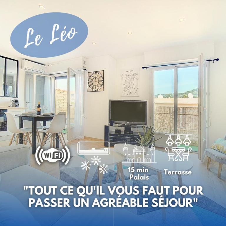 Le Max et Leo - 600m plage - Verrière côte d'Azur - Appartement 1 Chambre - 26