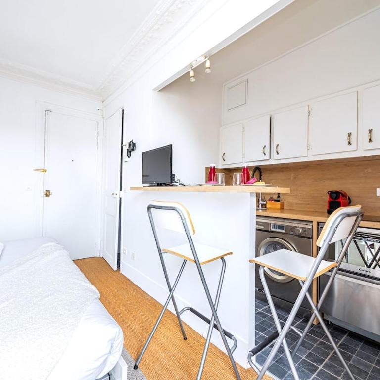Studio cosy et équipé Paris 17 - II - Studio - 8