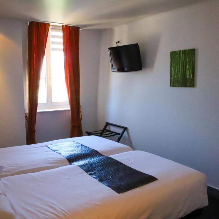 Hotel Aux Sacres Reims, Centre Historique - Chambre Lits Jumeaux - 2