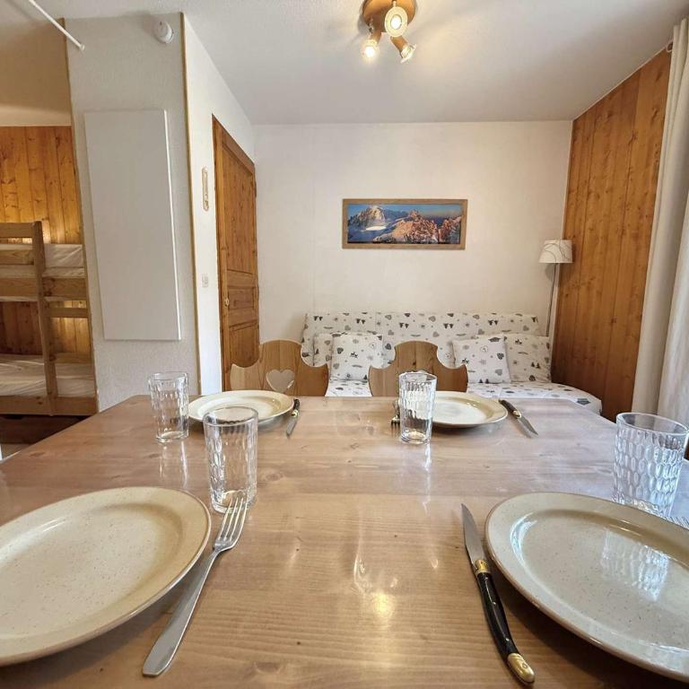Charmant Studio Cabine à Praz-Sur-Arly, Ideal Pour 4 avec Parking, Proche Village et Remontées - Appartement 1 Chambre - 15