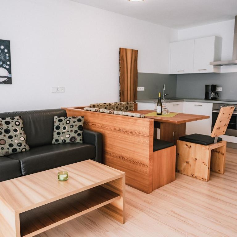 Residence Pizzeria Sylvanerhof in der Nähe von Brixen - Appartements mit SPA - Apartamento de 1 dormitorio con balcón - 4