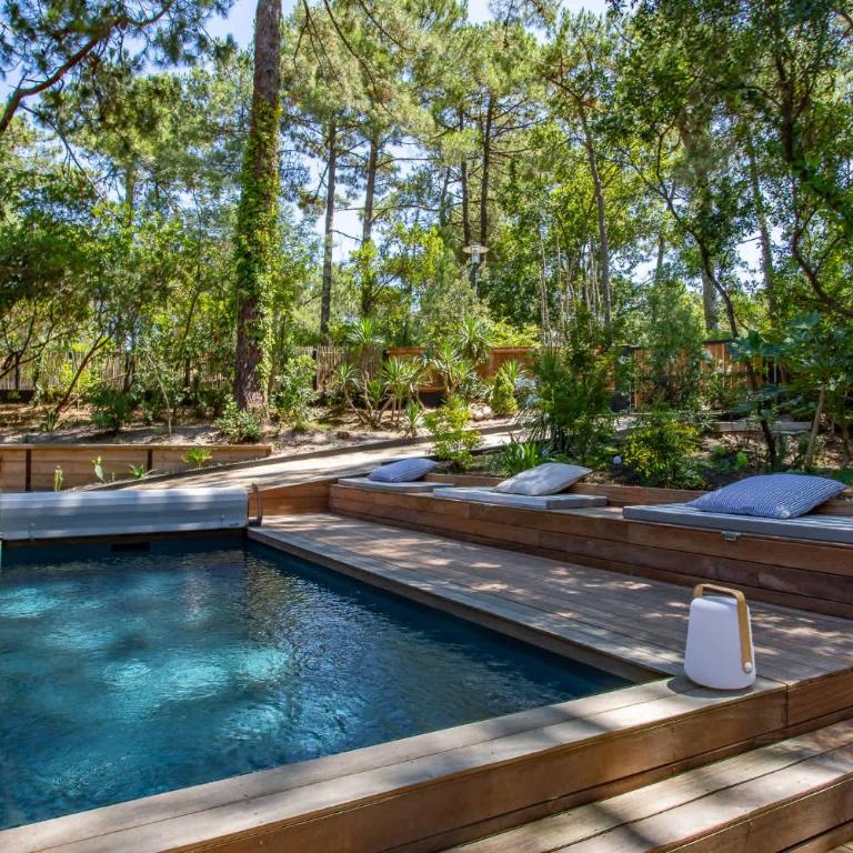 Villa Les Pins Agalis with swimming pool - Villa - 9