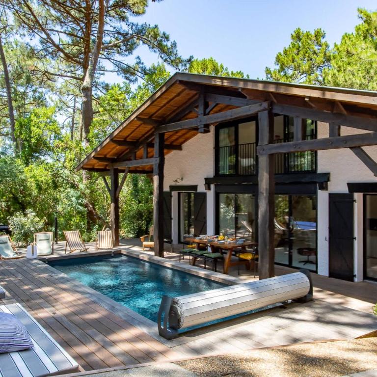 Villa Les Pins Agalis with swimming pool - Villa - 13