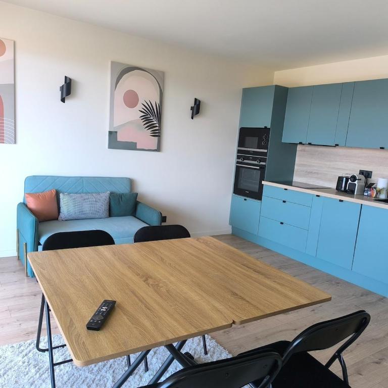 3-room air-conditioned terrace, sea view - Appartement 2 Chambres - 3