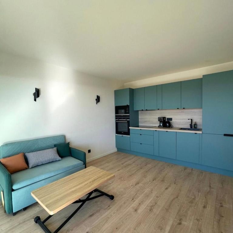 3-room air-conditioned terrace, sea view - Appartement 2 Chambres - 5