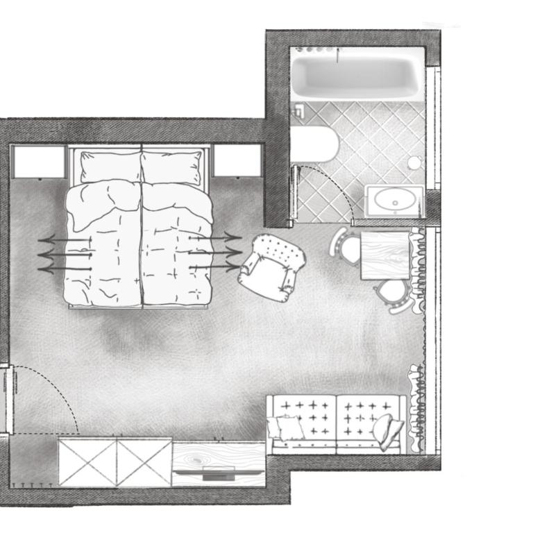 Madle - B&B - Dreibettzimmer - 8