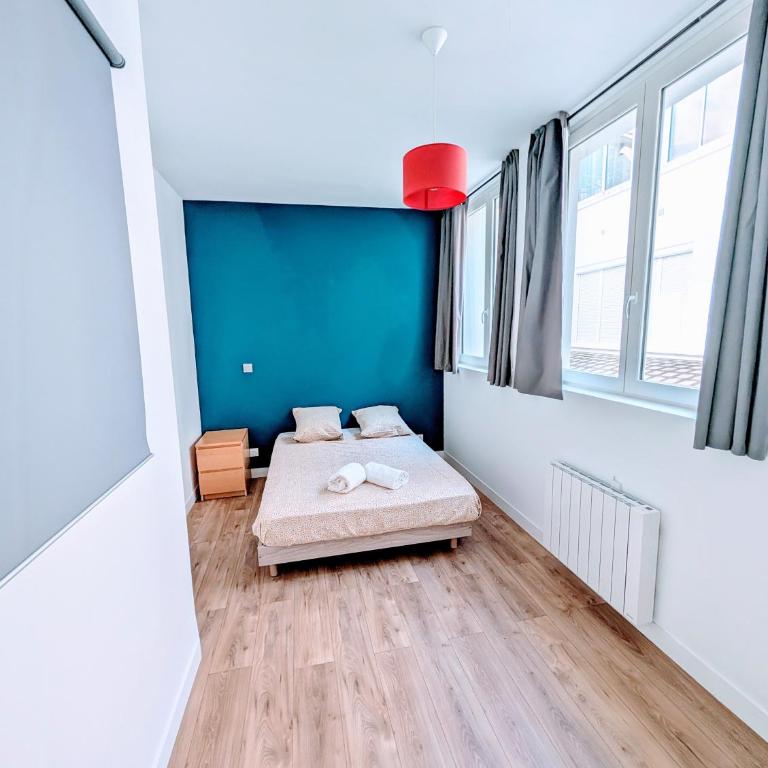 Le Porchaire - Appart 2ch - Elégant Spacieux et Calme au centre ville de Poitiers - Futuroscope à 20 min - Appartement 2 Chambres Deluxe - 39
