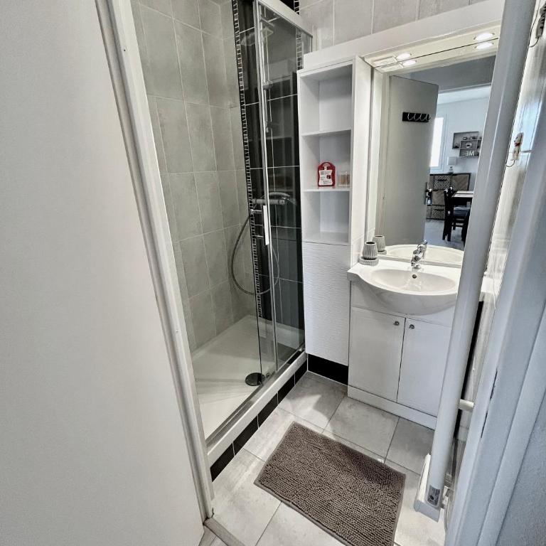 Superbe appartement face mer à 30m de la plage - Apartment mit 1 Schlafzimmer - 7