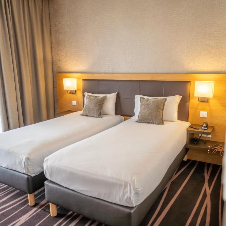 Brit Hotel Strasbourg Le Lodge - Chambre Lits Jumeaux Supérieure - 5