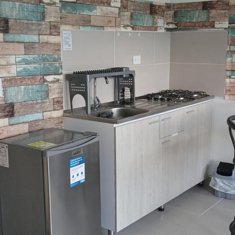 Aparta Estudio Santa Marta - Studio Apartment with Balcony - 32