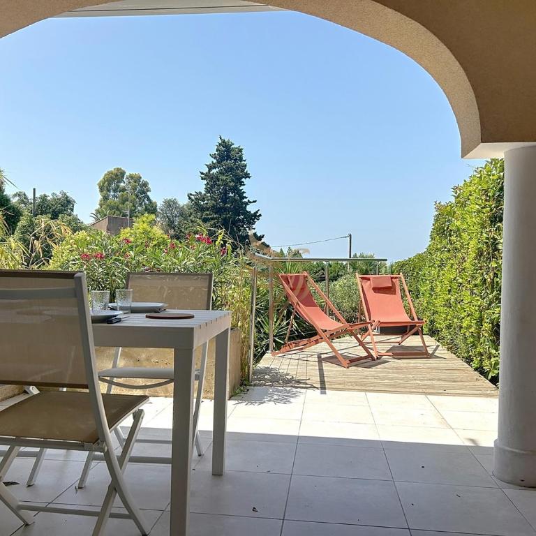5-peopl studio - sea view- terrace - parking - Appartement - Vue sur Mer - 7