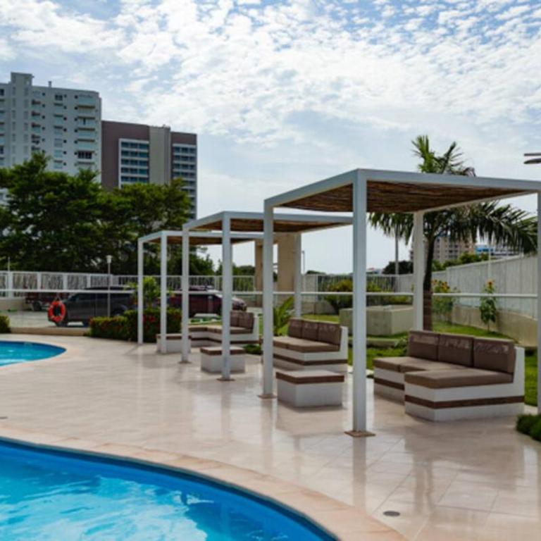 Hermoso Apartamento Bello Horizonte Santa Marta - Apartamento de 3 dormitorios con vistas - 11