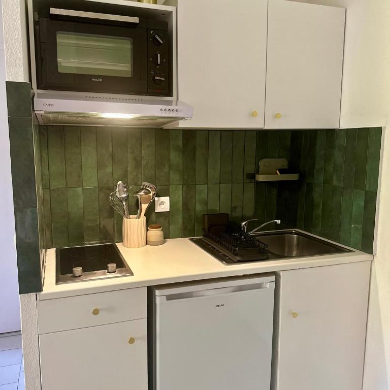 L'appartement Vert, Piscine, 750m de la Plage - Apartamento de 1 dormitorio - 22