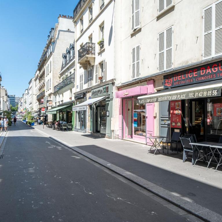 Paris studio Rue Daguerre - all bills included - quiet & welcoming - direct train from CDG airport - Appartement 1 Chambre - 10
