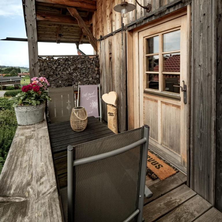 Ferienwohnung Allgäutraum mit Bergblick - Apartment mit 1 Schlafzimmer, Balkon und Bergblick - 28
