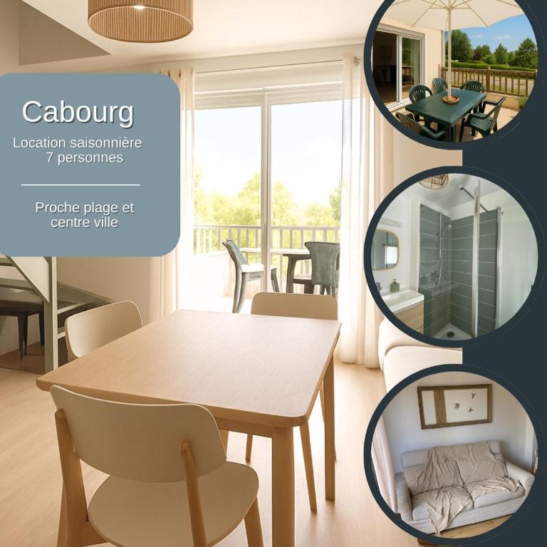 Duplex T3 refait a neuf sur Cabourg 2h30 de paris - Apartamento de 2 dormitorios - 1