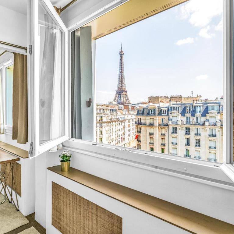 Suite Vue Tour Eiffel - Appartement Supérieur - Vue sur Ville - 8