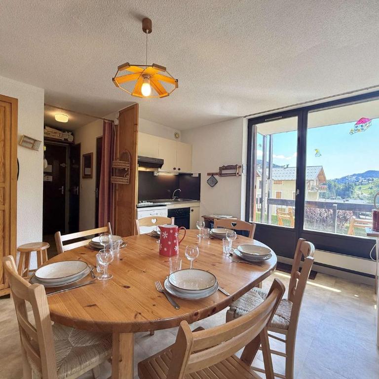Appartement 3 pièces à Flumet - Parking - 6 personnes - Appartamento con 2 Camere da Letto - 3