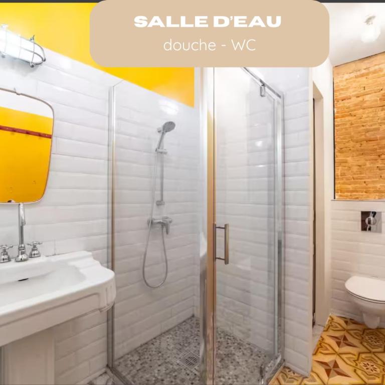 T3 charme ancien au coeur de Toulon - Two-Bedroom Apartment - 10