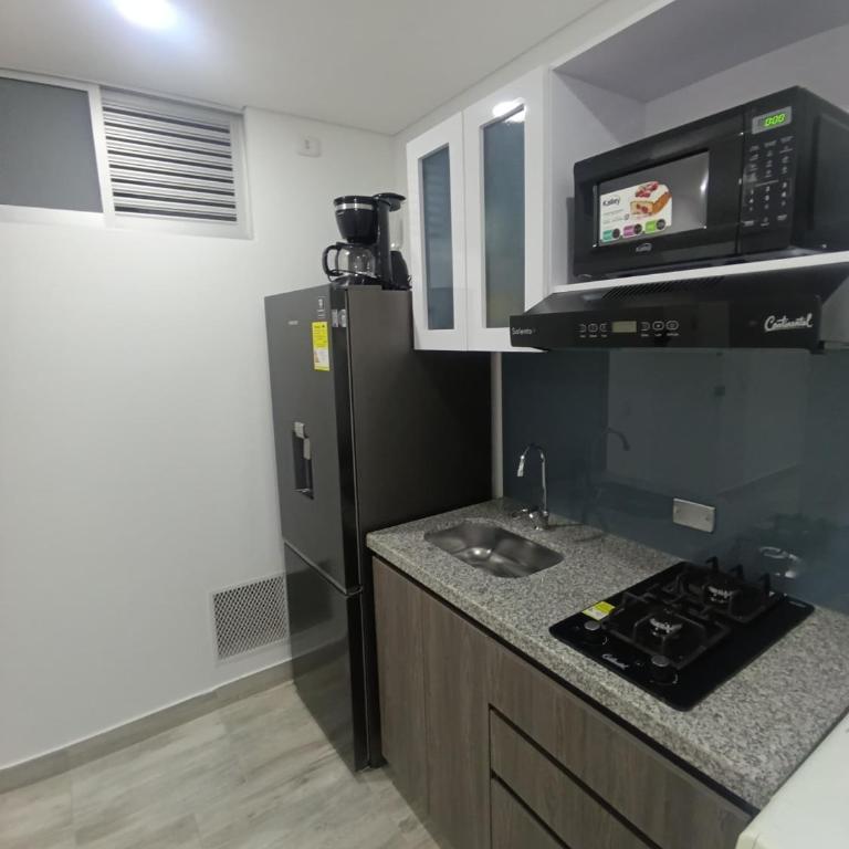 Apartaestudio amoblado, Edificio Avanzzare T2-301 - Apartamento de 1 dormitorio - 10
