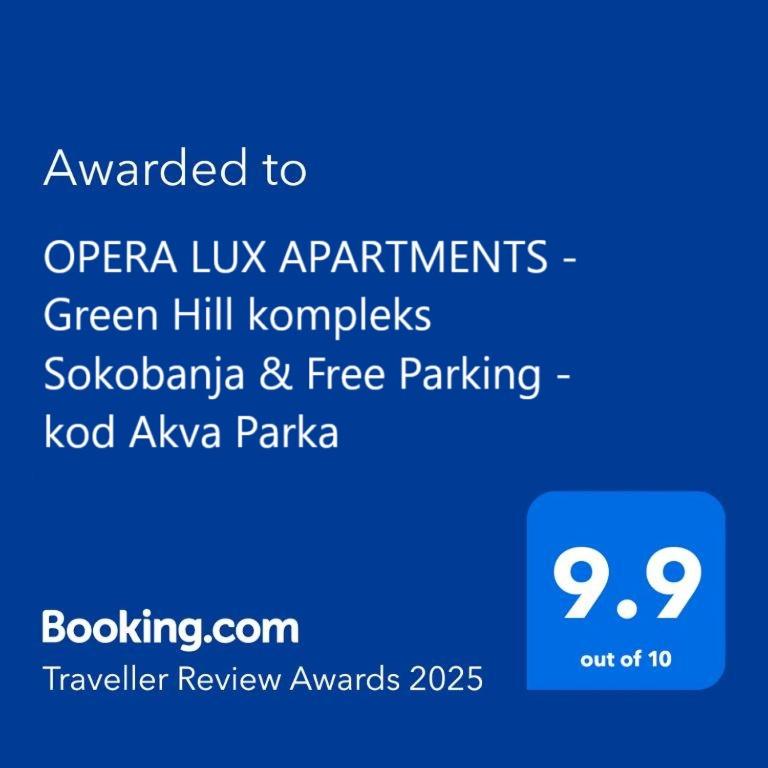 OPERA LUX APARTMENTS Green Hill - Relax & Free Parking - Deluks Apartman - 24